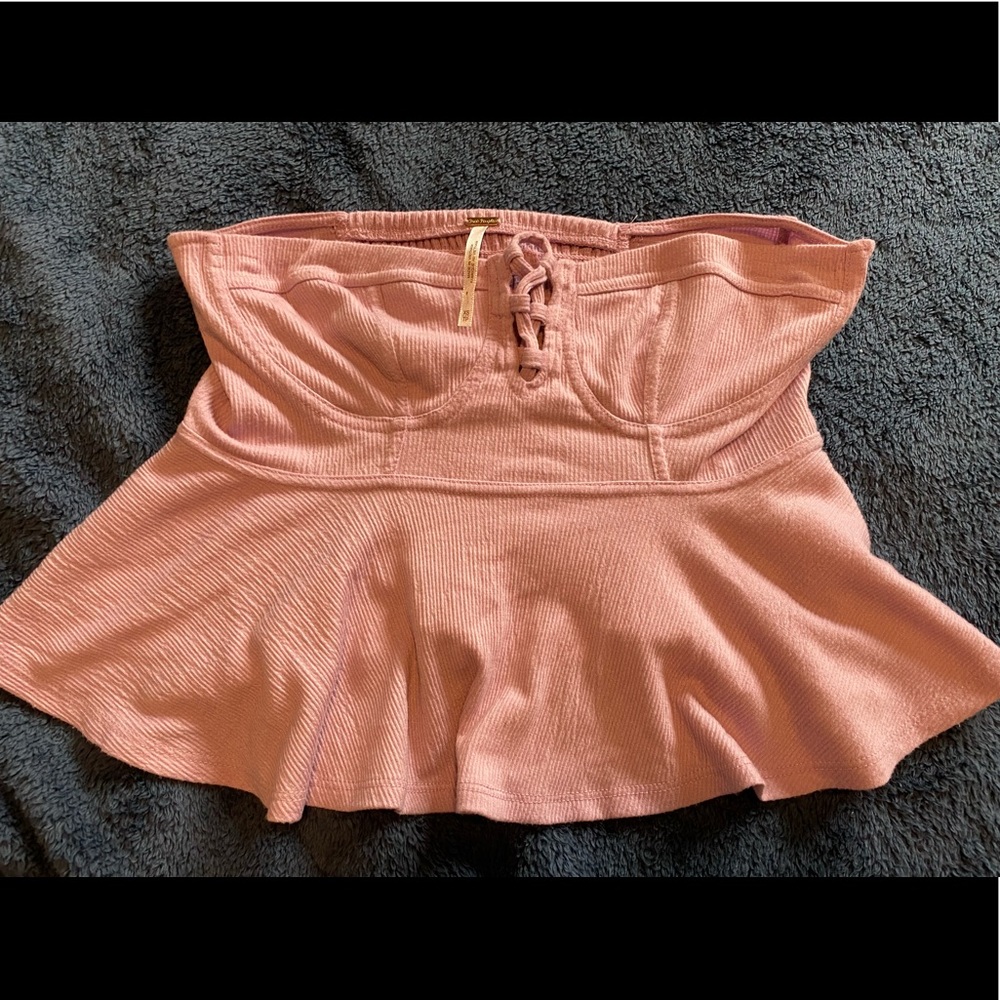 Pink crop top